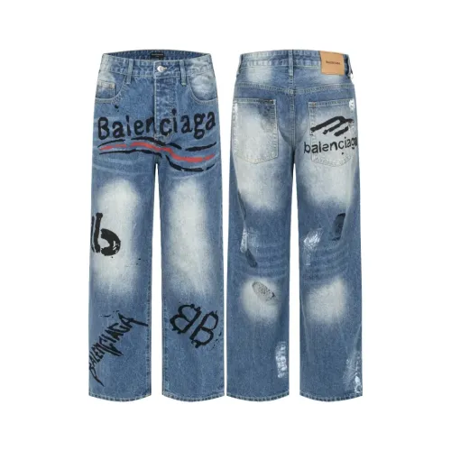 Balenciaga Jeans For Unisex #1391426 $80.00 USD, Wholesale Replica Balenciaga Jeans