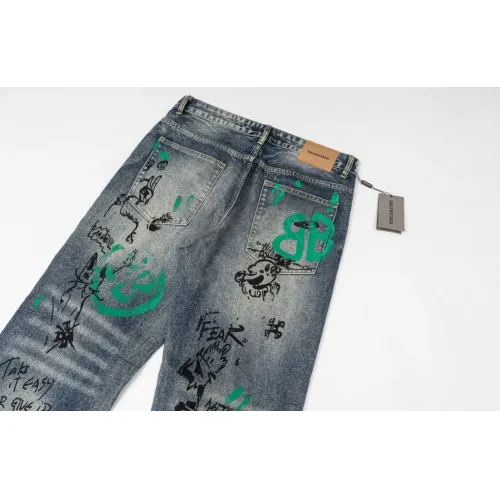 Replica Balenciaga Jeans For Unisex #1391440 $80.00 USD for Wholesale