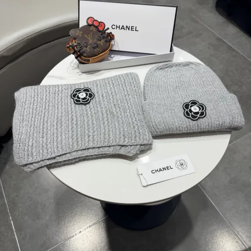 Replica Chanel Hat and Scarf Set #1391452 $64.00 USD for Wholesale