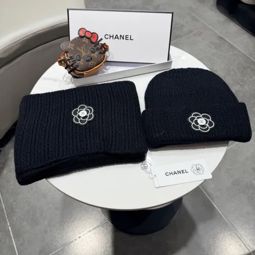 Replica Chanel Hat and Scarf Set #1391453 $64.00 USD for Wholesale