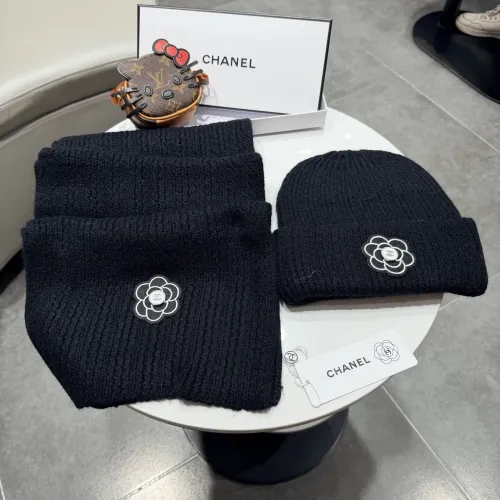 Replica Chanel Hat and Scarf Set #1391453 $64.00 USD for Wholesale
