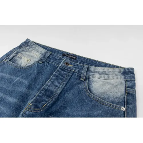 Replica Dolce & Gabbana D&G Jeans For Unisex #1391457 $80.00 USD for Wholesale