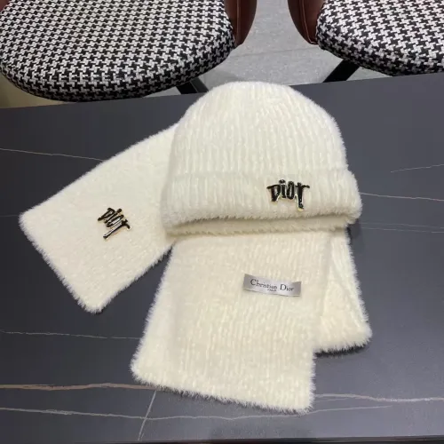 Replica Christian Dior Hat and Scarf Set #1391458 $52.00 USD for Wholesale