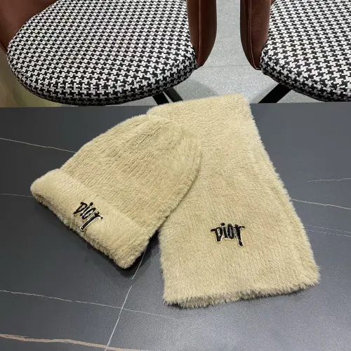 Replica Christian Dior Hat and Scarf Set #1391461 $52.00 USD for Wholesale