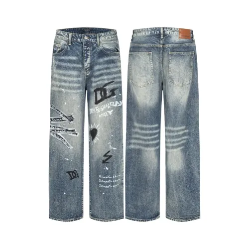 Dolce &amp; Gabbana D&amp;G Jeans For Unisex #1391464 $80.00 USD, Wholesale Replica Dolce &amp; Gabbana D&amp;G Jeans