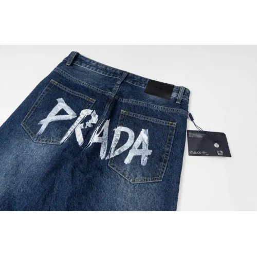 Replica Prada Jeans For Unisex #1391468 $80.00 USD for Wholesale