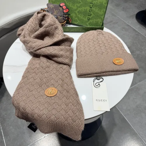 Replica Gucci Hat and Scarf Set #1391501 $64.00 USD for Wholesale