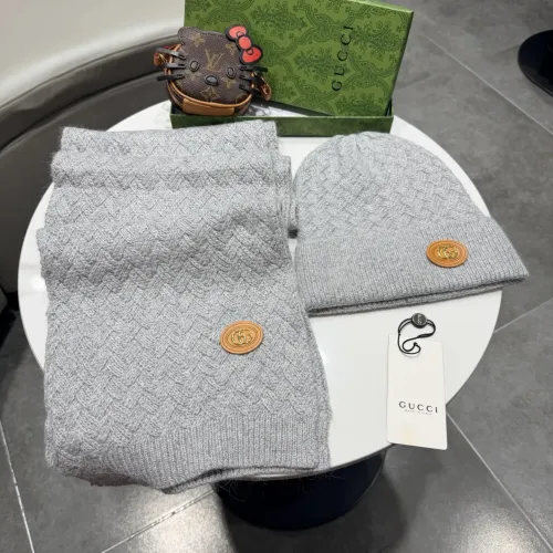 Gucci Hat and Scarf Set #1391503 $64.00 USD, Wholesale Replica Gucci Hat and Scarf and Glove Set