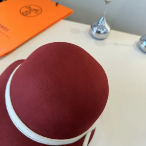 Replica Hermes Caps #1391520 $45.00 USD for Wholesale