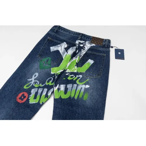 Replica Louis Vuitton LV Jeans For Unisex #1391527 $80.00 USD for Wholesale