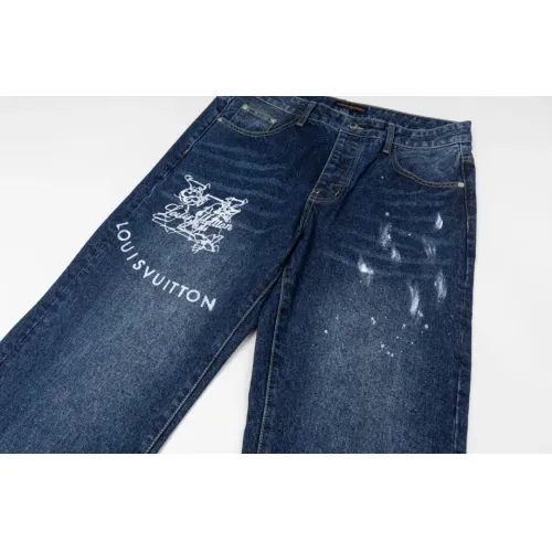 Replica Louis Vuitton LV Jeans For Unisex #1391530 $80.00 USD for Wholesale