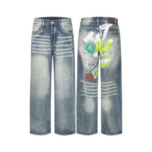 Louis Vuitton LV Jeans For Unisex #1391531 $80.00 USD, Wholesale Replica Louis Vuitton LV Jeans