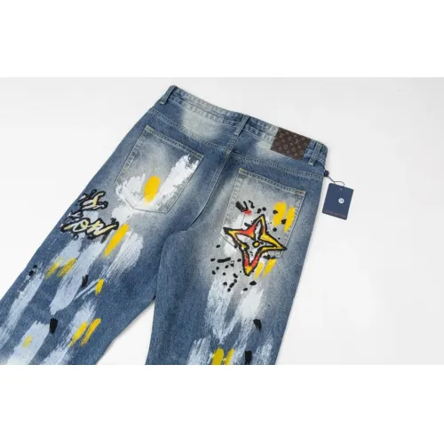 Replica Louis Vuitton LV Jeans For Unisex #1391534 $80.00 USD for Wholesale