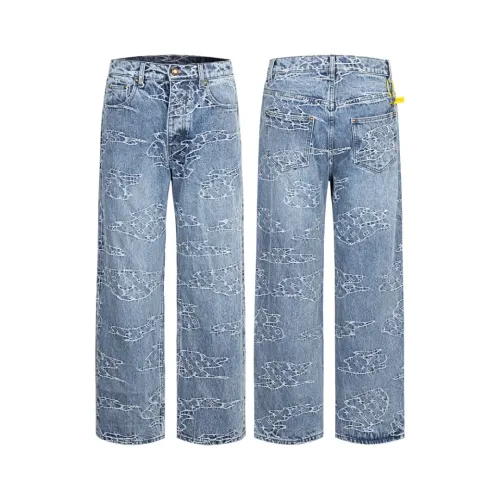 Louis Vuitton LV Jeans For Unisex #1391550 $88.00 USD, Wholesale Replica Louis Vuitton LV Jeans