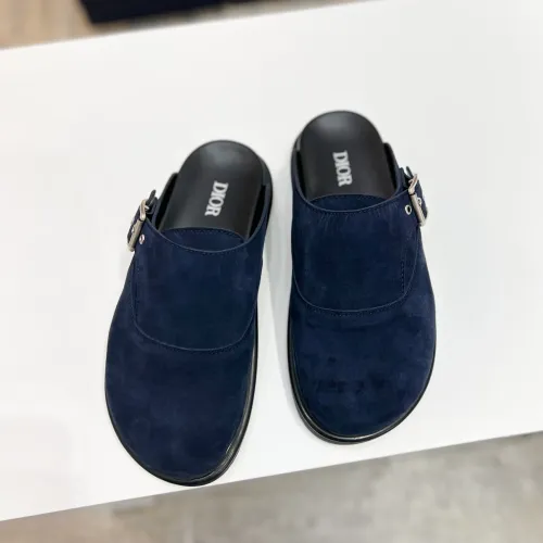 Replica Christian Dior Slippers For Men #1391639 $72.00 USD for Wholesale