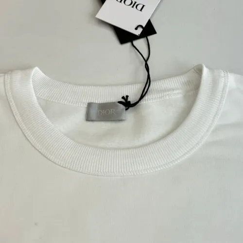 Replica Christian Dior Hoodies Long Sleeved For Unisex #1391695 $85.00 USD for Wholesale