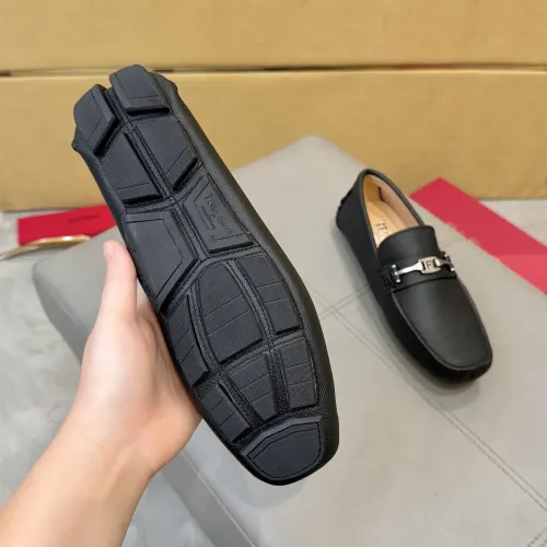 Replica Salvatore Ferragamo Leather Shoes For Men #1391725 $96.00 USD for Wholesale