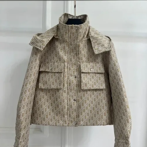 Christian Dior Jackets Long Sleeved For Women #1391777 $122.00 USD, Wholesale Replica Christian Dior Jackets