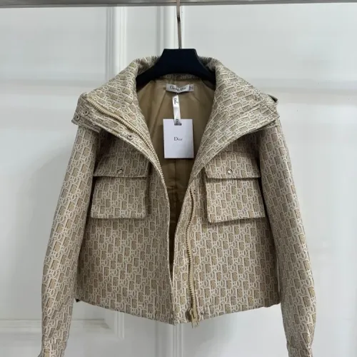 Replica Christian Dior Jackets Long Sleeved For Women #1391777 $122.00 USD for Wholesale