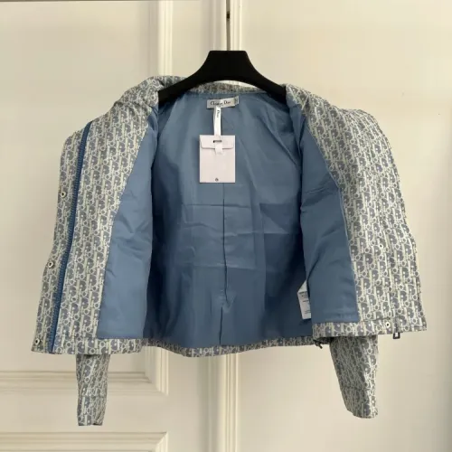Replica Christian Dior Jackets Long Sleeved For Women #1391778 $122.00 USD for Wholesale
