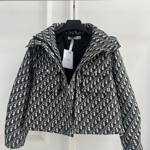 Replica Christian Dior Jackets Long Sleeved For Women #1391779 $122.00 USD for Wholesale