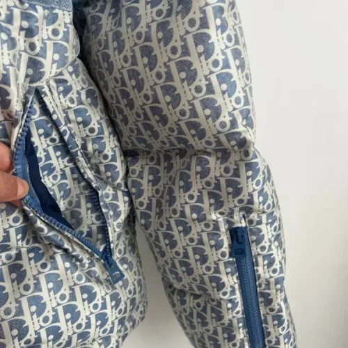 Replica Christian Dior Down Feather Coat Long Sleeved For Women #1391787 $145.00 USD for Wholesale