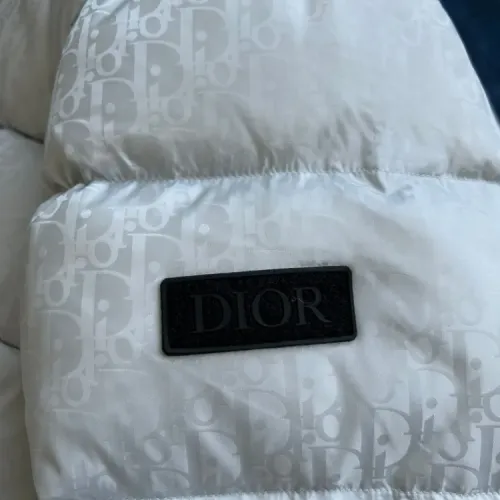 Replica Christian Dior Down Feather Coat Long Sleeved For Men #1391882 $195.00 USD for Wholesale