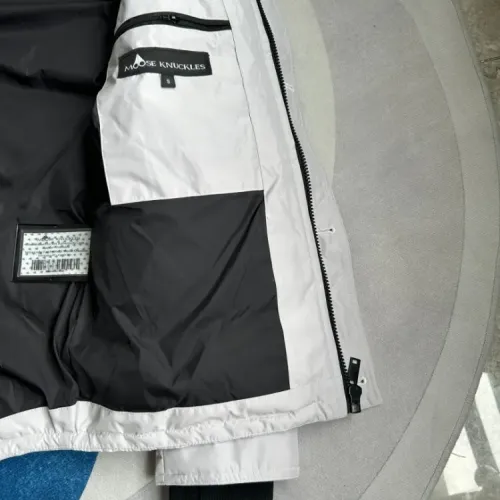 Replica Moose Knuckles Down Feather Coat Long Sleeved For Men #1391889 $222.00 USD for Wholesale