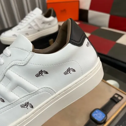 Replica Hermes Casual Shoes For Men #1391900 $80.00 USD for Wholesale