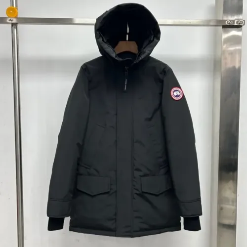 Canada Goose Down Feather Coat Long Sleeved For Unisex #1391902