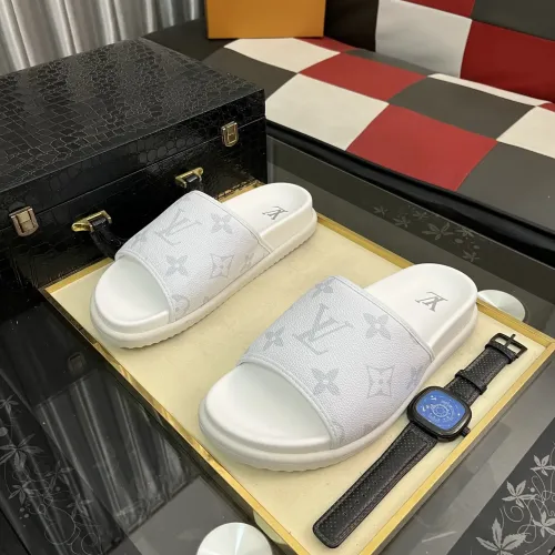 Louis Vuitton Slippers For Men #1392027 $64.00 USD, Wholesale Replica Louis Vuitton Slippers
