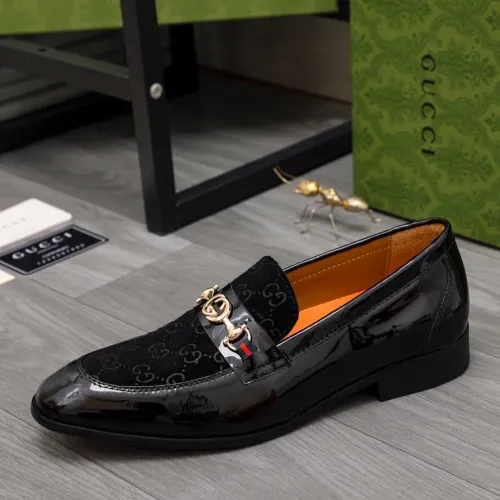 Replica Gucci Oxfords Shoes For Men #1392116 $92.00 USD for Wholesale