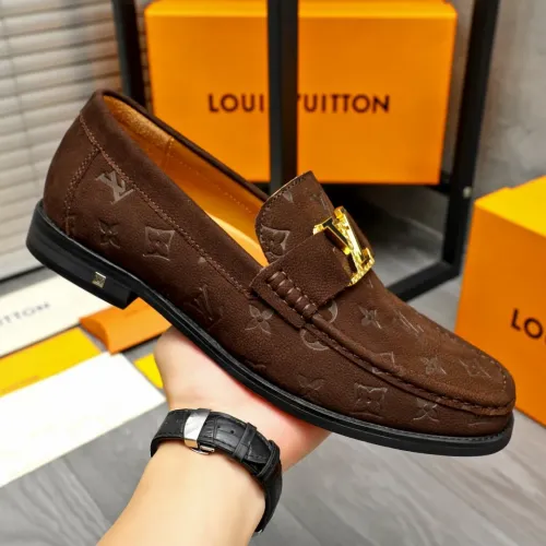Replica Louis Vuitton LV Oxfords Shoes For Men #1392137 $92.00 USD for Wholesale
