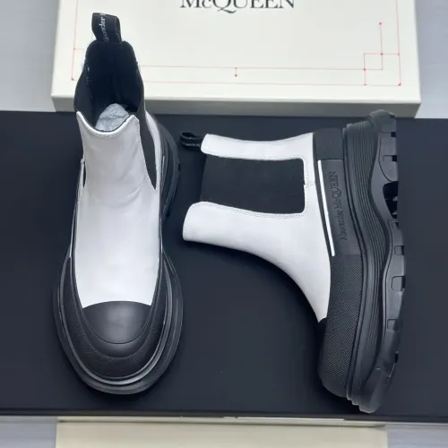 Replica Alexander McQueen Boots For Women #1392214 $128.00 USD for Wholesale