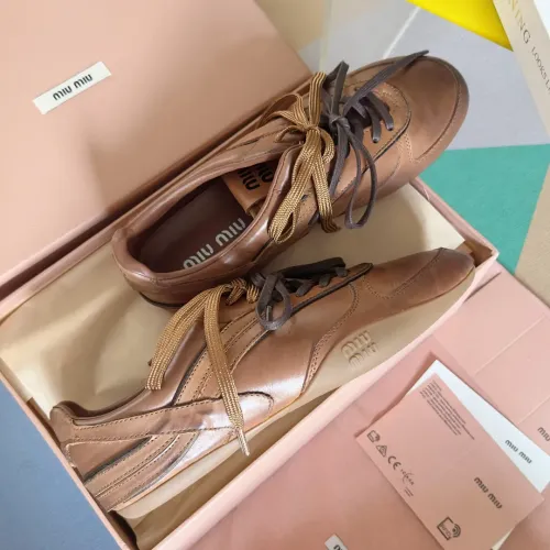 Replica MIU MIU Casual Shoes For Women #1392232 $125.00 USD for Wholesale