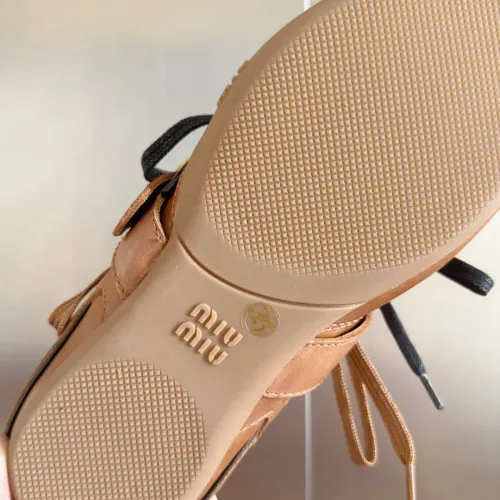 Replica MIU MIU Casual Shoes For Women #1392237 $125.00 USD for Wholesale