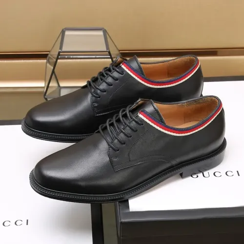 Replica Gucci Oxfords Shoes For Men #1392286 $98.00 USD for Wholesale