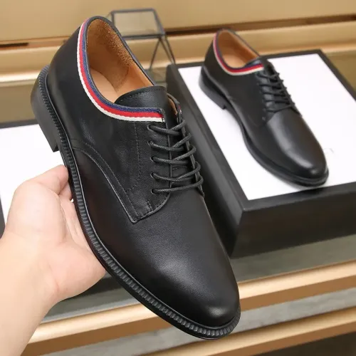 Replica Gucci Oxfords Shoes For Men #1392286 $98.00 USD for Wholesale