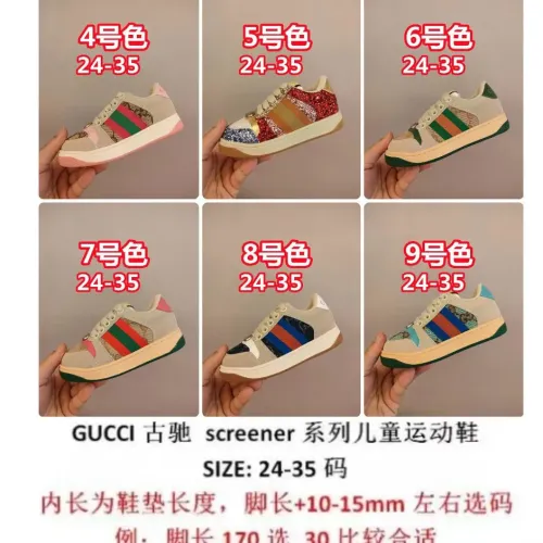 Replica Gucci Kids' Shoes For Kids #1392303 $72.00 USD for Wholesale
