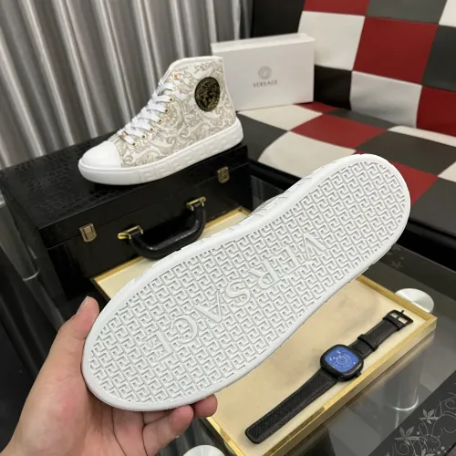 Replica Versace High Tops Shoes For Men #1392490 $80.00 USD for Wholesale