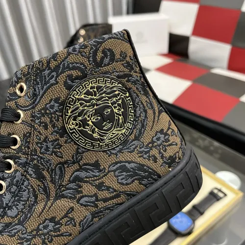 Replica Versace High Tops Shoes For Men #1392492 $80.00 USD for Wholesale