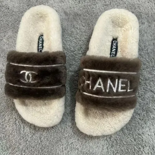 Chanel Slippers For Women #1392502 $92.00 USD, Wholesale Replica Chanel Slippers