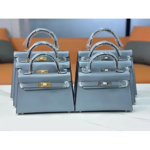 Hermes AAA Quality Handbags In Gold For Women #1392552 $88.00 USD, Wholesale Replica Hermes AAA Quality Handbags