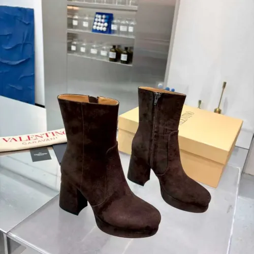 Replica Valentino Boots For Women #1392561 $158.00 USD for Wholesale