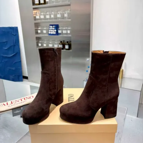 Replica Valentino Boots For Women #1392561 $158.00 USD for Wholesale