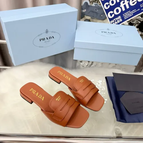 Prada Slippers For Women #1392609 $92.00 USD, Wholesale Replica Prada Slippers