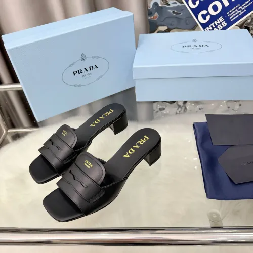 Prada Slippers For Women #1392614 $92.00 USD, Wholesale Replica Prada Slippers