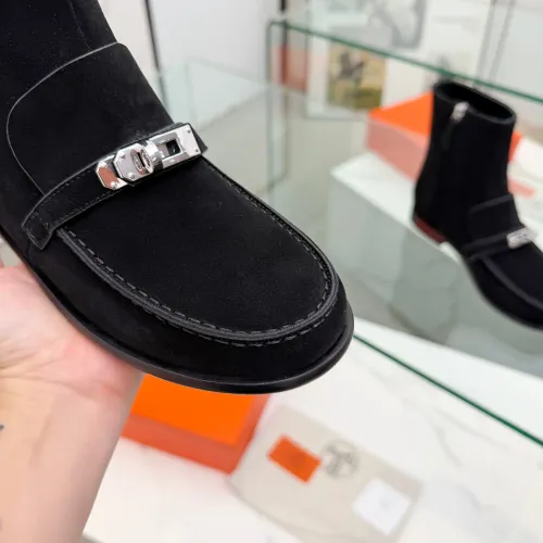 Replica Hermes Boots For Women #1392667 $145.00 USD for Wholesale