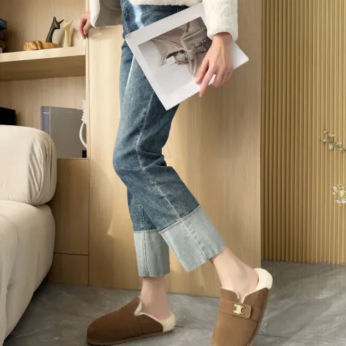 Replica Celine Slippers For Women #1392707 $96.00 USD for Wholesale