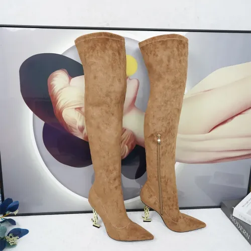 Yves Saint Laurent YSL Boots For Women #1392753 $132.00 USD, Wholesale Replica Yves Saint Laurent YSL Boots